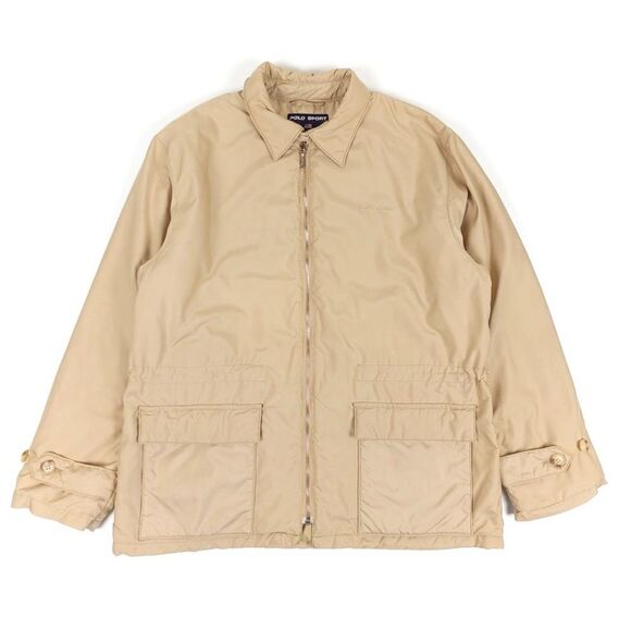 POLO RALPH LAUREN Insulated Cargo Utility Chore Jacket Medium Old Money Gorpcore - Picture 1 of 12